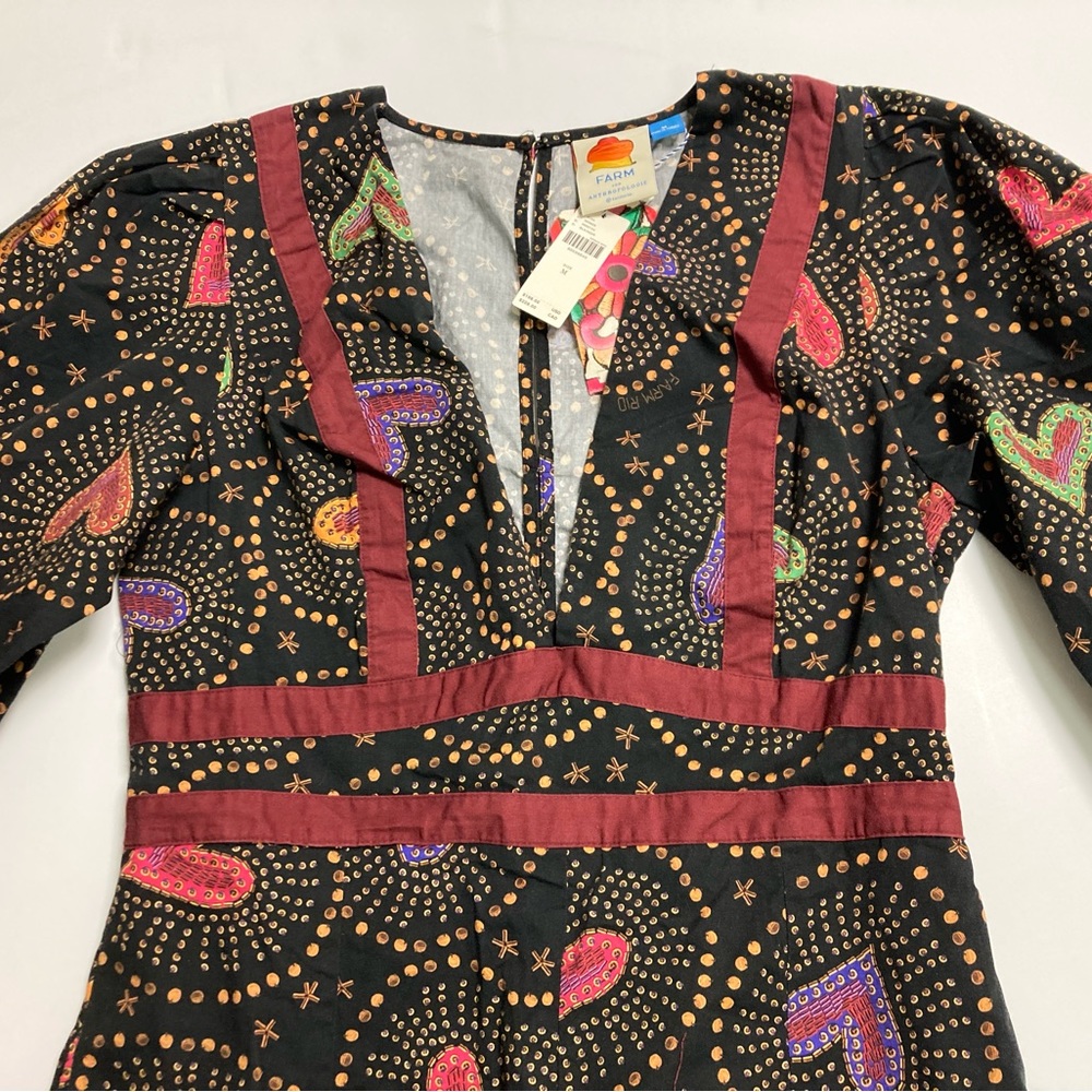 FARM Rio Colorful Heart Pattern Jumpsuit - Picture 3 of 12